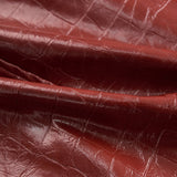 Sjajna haljina midi kroja s efektom krokodila