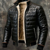 Ivan | CRNA JAKNA S SHERPA PODSTAVOM