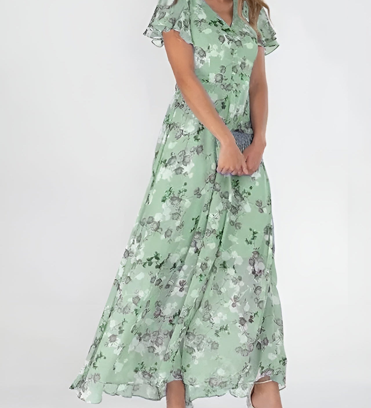 Elegantna Haljina koja Pokriva Trbuh