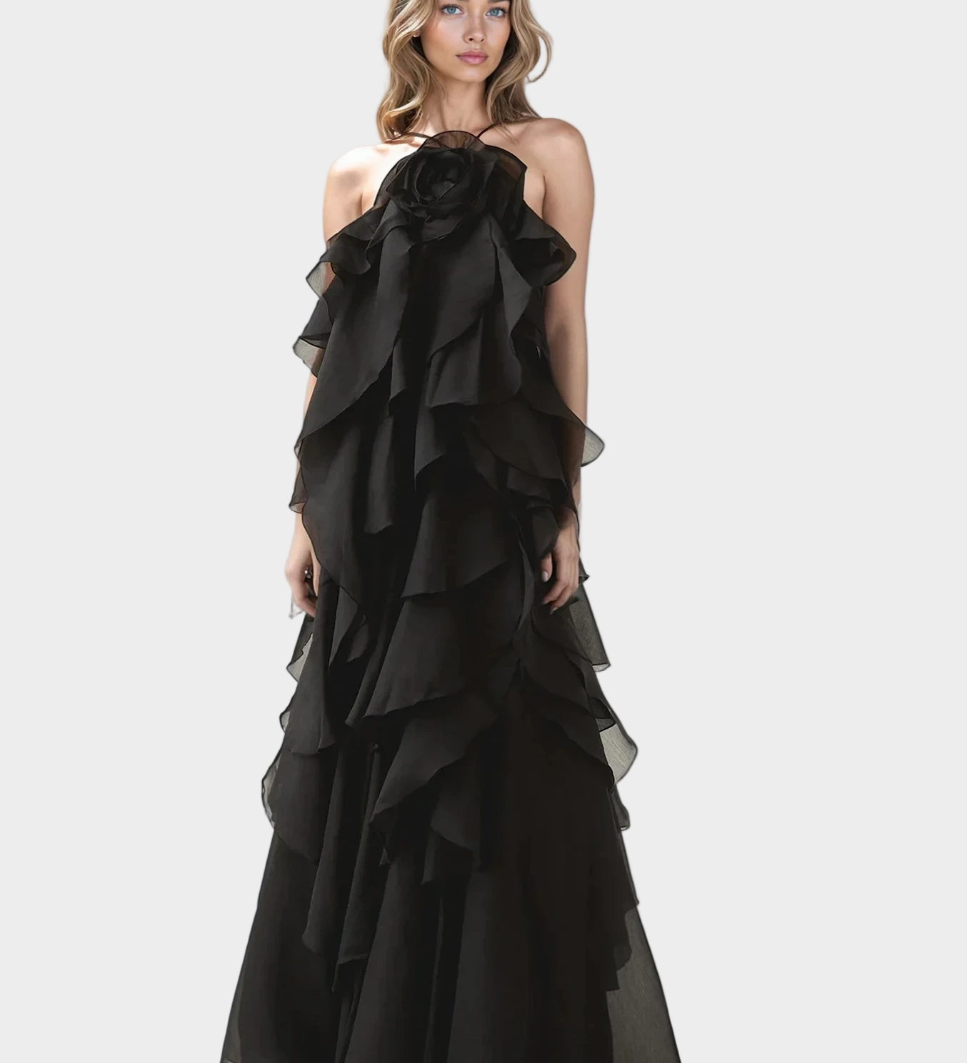 Maksimalna Haljina s Romantičnim Osjećajem i Aristokratskim Stilom