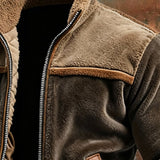 David | TOPLA VELURNA JAKNA S PODSTAVOM OD FLEECEA