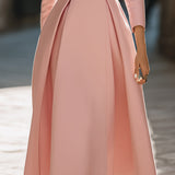 Elegantna plisirana midi haljina