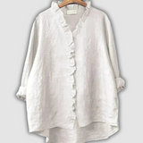 Linen Bluza Kava Smirenost