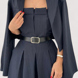 Eclat™ | Komplet s bustié topom i jaknom – šik i moderan