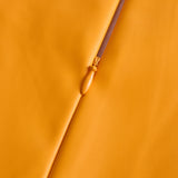 Svijetlo Narančasta Lažna Kožna Bodycon Haljina