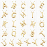 Privjesak s inicijalima u stilu ljubavnog pisma