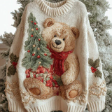 Blagdanski pulover s božićnim motivima