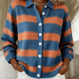 Livia – Pletena bluzica s prugama