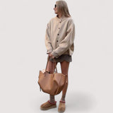 Mila™ | Torba s bočnim naborima