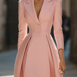 Elegantna plisirana midi haljina