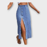 Maksi suknja s gumbima