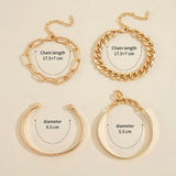 Elan Mercer - Set narukvica | Zlatno